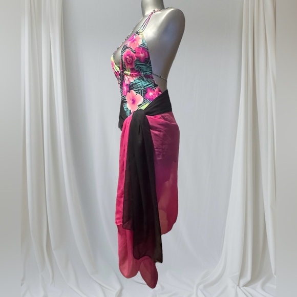 💟Oversized Scarf with Asymmetrical Flair - Picture 4 of 16